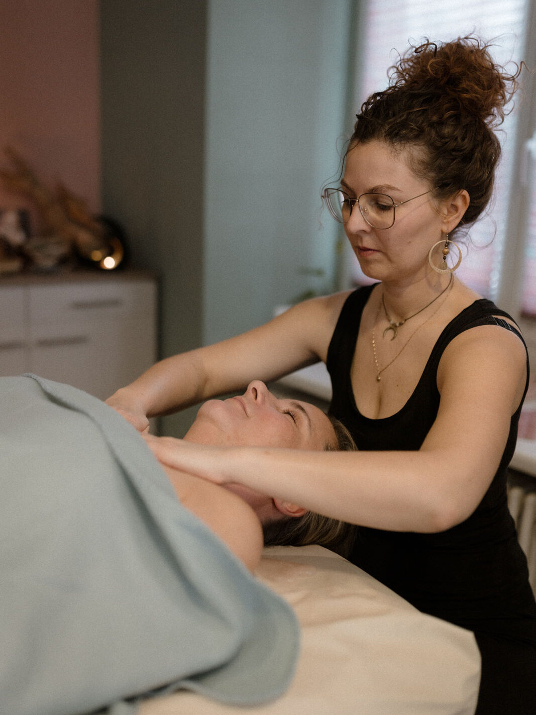 Brustmassage